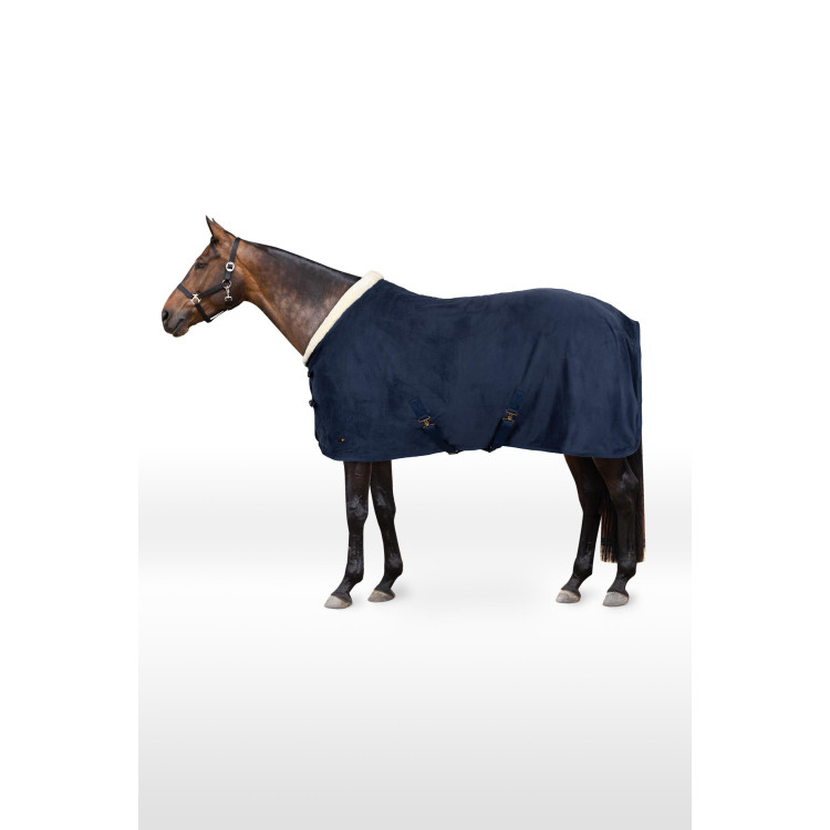 Alfombra polar Horze Lincoln con cuello de piel Alfombra polar Horze Lincoln con cuello de piel