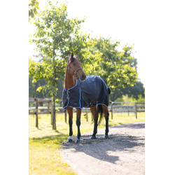 Waterdichte deken Glasgow 0 g Horze Azul oscuro