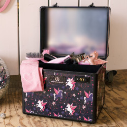 Caja de aseo brillante de equitación imperial Polvo de hadas