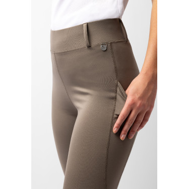 Leggings de agarre integral Horze Dea para mujer Marrón colmenilla Marrón Leggings de agarre integral Horze Dea para mujer Marrón colmenilla Marrón