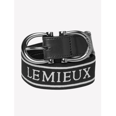 Cinturón elástico LeMieux Negro Cinturón elástico LeMieux Negro