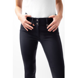 Pantalón de equitación de invierno Elea grip integral B Vertigo Belleza negra Negro Pantalón de equitación de invierno Elea grip integral B Vertigo Belleza negra Negro