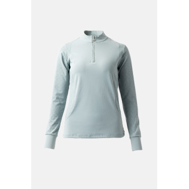 Camiseta térmica de entrenamiento Isadora B Vertigo Verde salvia