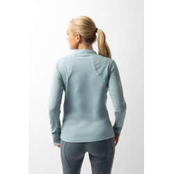 Camiseta térmica de entrenamiento Isadora B Vertigo Verde salvia