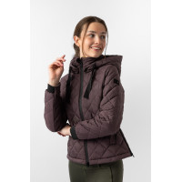 Plumífero mujer Imelda Horze Fudge / marrón burdeos Plumífero mujer Imelda Horze Fudge / marrón burdeos