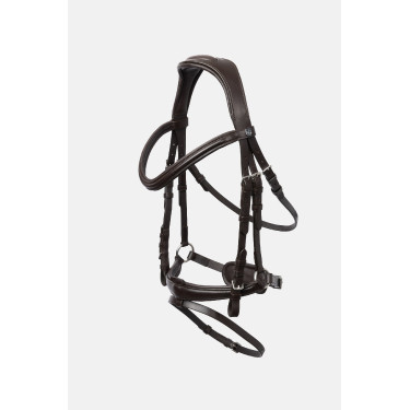 Filete brida Nature Made Leisure Horze Marrón espresso Marr&amp;oacute;n