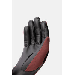 Guantes de equitación para todas las estaciones Jimena Horze Marrón burdeos Guantes de equitación para todas las estaciones Jimena Horze Marrón burdeos