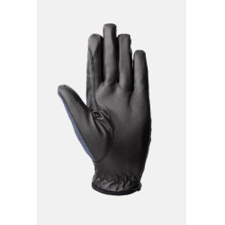 Guantes de equitación para todas las estaciones Jimena Horze Tinta marina Azul marino
