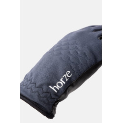 Guantes de equitación para todas las estaciones Jimena Horze Tinta marina Azul marino