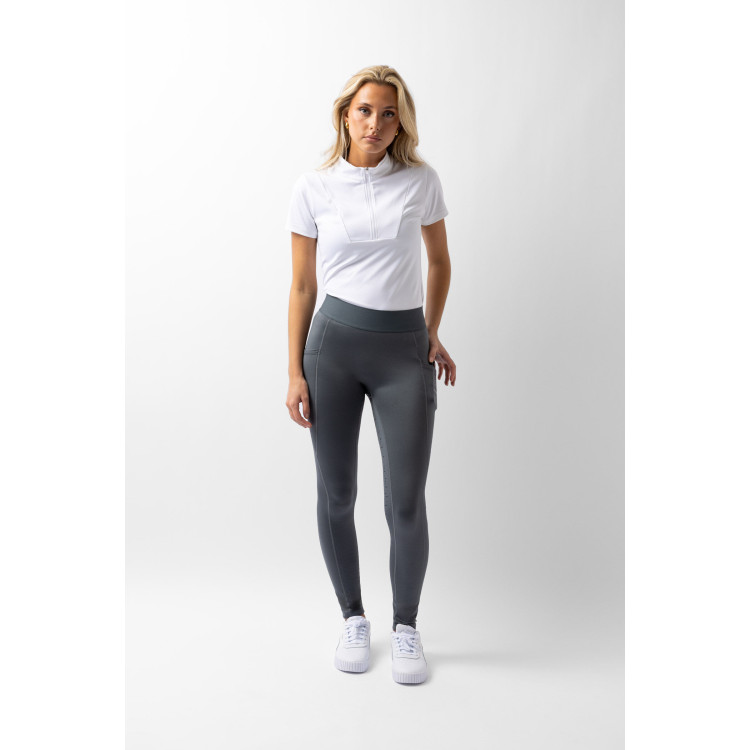 Legging Horze Maia con grip integral para mujer con bolsillo para teléfono Legging Horze Maia con grip integral para mujer con bolsillo para teléfono