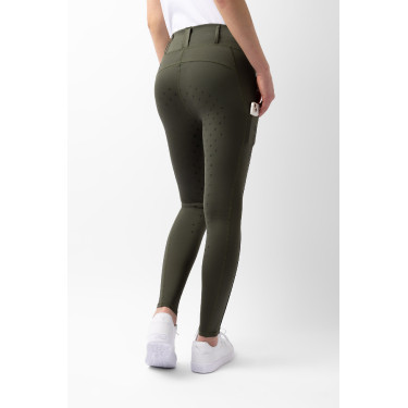 Leggings de talle alto Young Rider Aya para mujer Horze Kambada / dragón verde oscuro Leggings de talle alto Young Rider Aya para mujer Horze Kambada / dragón verde oscuro
