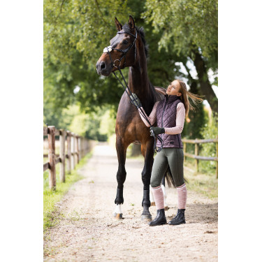 Leggings de talle alto Young Rider Aya para mujer Horze Kambada / dragón verde oscuro Leggings de talle alto Young Rider Aya para mujer Horze Kambada / dragón verde oscuro