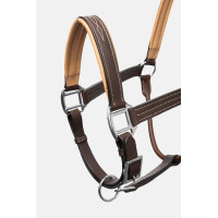 Cabezada de cuero Physical Sophistication Horze Castaño Marrón