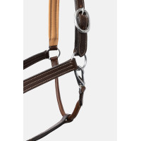 Cabezada de cuero Physical Sophistication Horze Castaño Marrón