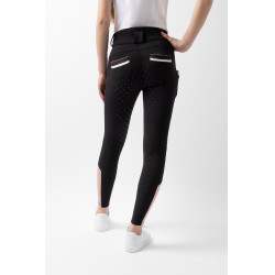 Pantalón Horze de talle alto Young Rider Alena para mujer Belleza negra Negro