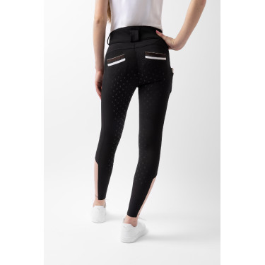 Pantalón Horze de talle alto Young Rider Alena para mujer Belleza negra Negro