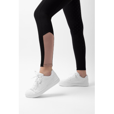 Pantalón Horze de talle alto Young Rider Alena para mujer Belleza negra Negro
