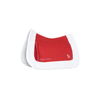 Manta de montar mixta de Navidad Horze Roja Rojo