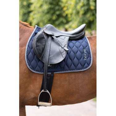 Manta de montar mixta Physical Sophistication Horze Tinta marina Azul marino