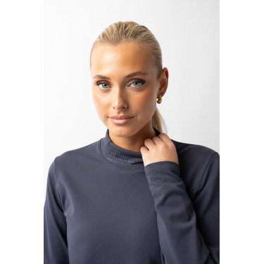 Top de entrenamiento Josephine Horze Tinta marina Azul marino