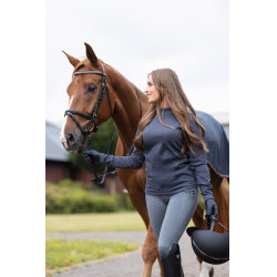 Top de entrenamiento Josephine Horze Tinta marina Azul marino