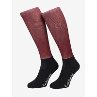 Calcetines LeMieux Footsie Casey Ember Burdeos