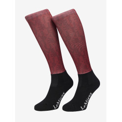 Calcetines LeMieux Footsie Casey Ember Burdeos