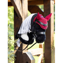 Gorro para hobby horse LeMieux Ascuas Burdeos