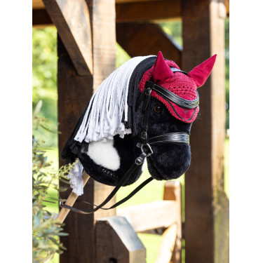 Gorro para hobby horse LeMieux Ascuas Burdeos