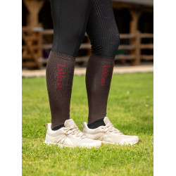 Calcetines concurso hípico My LeMieux 2 pares Ceniza Burdeos Calcetines concurso hípico My LeMieux 2 pares Ceniza Burdeos