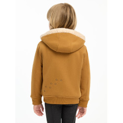 Sudadera con capucha LeMieux Zip Through Mini Charlie Jengibre Marr&amp;oacute;n