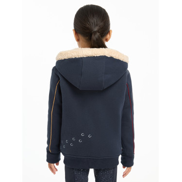 Sudadera con capucha LeMieux Zip Through Mini Charlie Marino Sudadera con capucha LeMieux Zip Through Mini Charlie Marino