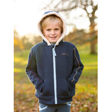 Sudadera con capucha LeMieux Zip Through Mini Charlie Marino Sudadera con capucha LeMieux Zip Through Mini Charlie Marino