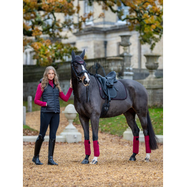 Mantilla LeMieux doma square - luxury Ceniza Burdeos
