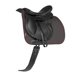 Mantilla LeMieux doma square - luxury Ceniza Burdeos