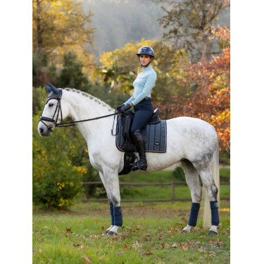 Mantilla LeMieux Loire Classic Dressage Square Petróleo Azul Mantilla LeMieux Loire Classic Dressage Square Petróleo Azul