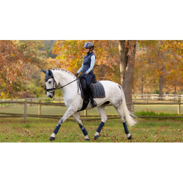 Mantilla LeMieux Loire Classic Dressage Square Petróleo Azul Mantilla LeMieux Loire Classic Dressage Square Petróleo Azul