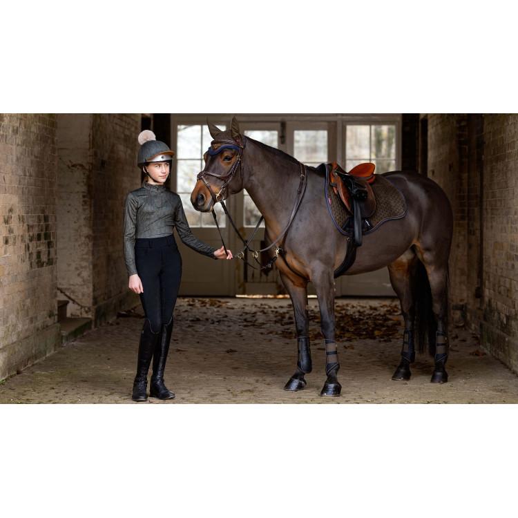 Mantilla LeMieux ProSport Suede GP Square Mantilla LeMieux ProSport Suede GP Square