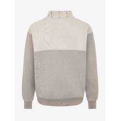 Jersey LeMieux con cremallera corta Kate Young Rider Ceniza / Piedra Gris Jersey LeMieux con cremallera corta Kate Young Rider Ceniza / Piedra Gris