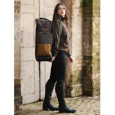 Bolsa para casco y botas LeMieux Alpino Marrón Bolsa para casco y botas LeMieux Alpino Marrón