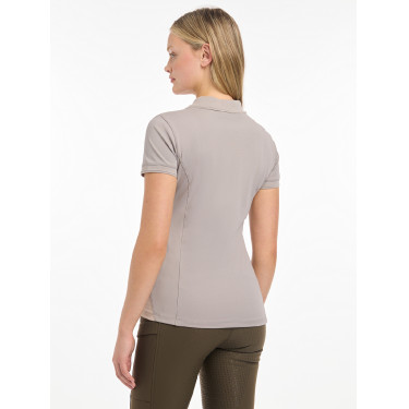 Polo LeMieux Clásico Ceniza Azul marino