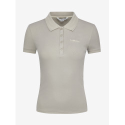 Polo LeMieux Clásico Ceniza Azul marino