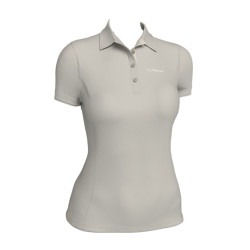 Polo LeMieux Clásico Ceniza Azul marino