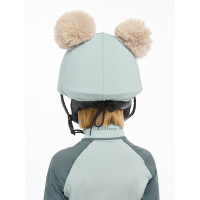 Gorro con doble pompón Mini LeMieux Alpino Marrón Gorro con doble pompón Mini LeMieux Alpino Marrón