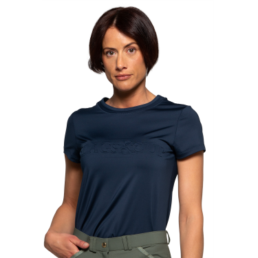 Camiseta Flags & Cup mujer Malata Marino Azul marino