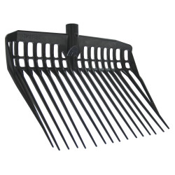 Rastrillo / Horca EcoFork - sin mango Negro