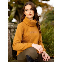 Sudadera con cuello alto LeMieux Adele Jengibre Marrón Sudadera con cuello alto LeMieux Adele Jengibre Marrón