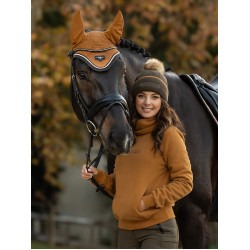 Sudadera con cuello alto LeMieux Adele Jengibre Marrón Sudadera con cuello alto LeMieux Adele Jengibre Marrón