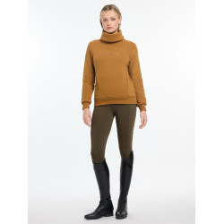 Sudadera con cuello alto LeMieux Adele Jengibre Marrón Sudadera con cuello alto LeMieux Adele Jengibre Marrón
