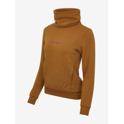 Sudadera con cuello alto LeMieux Adele Jengibre Marrón Sudadera con cuello alto LeMieux Adele Jengibre Marrón
